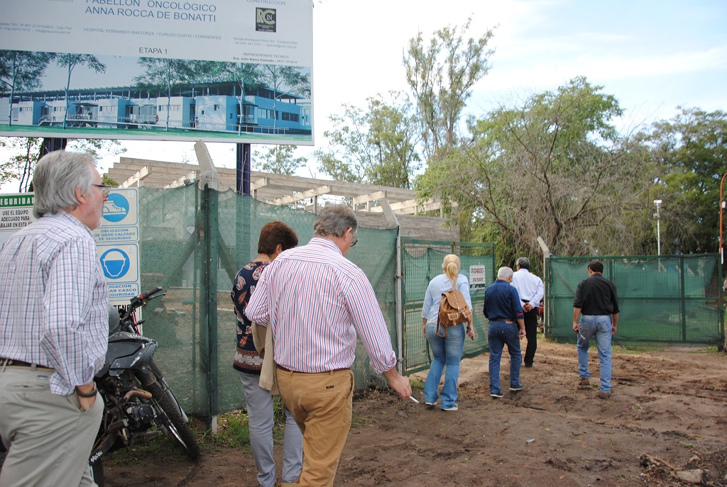 El concejo visitó las obras del futuro Centro Oncológico