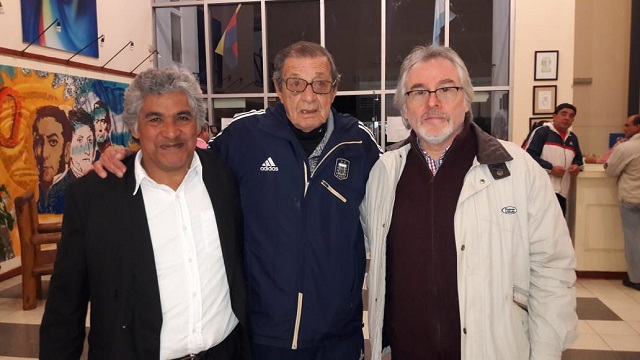 El presidente del HCD dió la bienvenida al Sr. Carlos Esposito