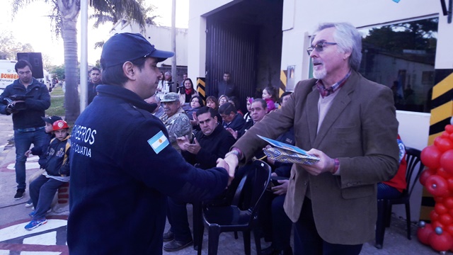 Acto por el día del Bombero Voluntario