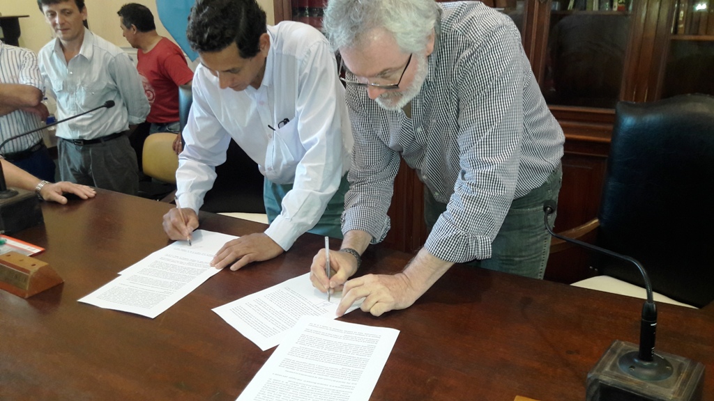 Reunión entre los concejales de Curuzú Cuatiá y Sauce