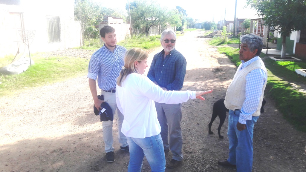 Los integrantes de la comisión de Gobierno recorrieron los terrenos municipales aprobados en primera lectura para su donación al INVICO