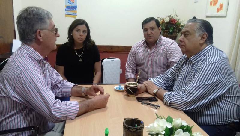 Visita protocolar del Presidente de la Cámara de Diputados de la Provincia de Corrientes