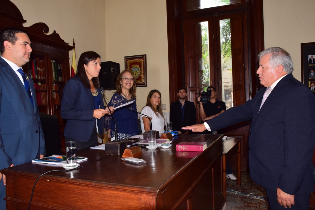 Juró como presidente del Honorable Concejo Deliberante el concejal Marcos Isusi