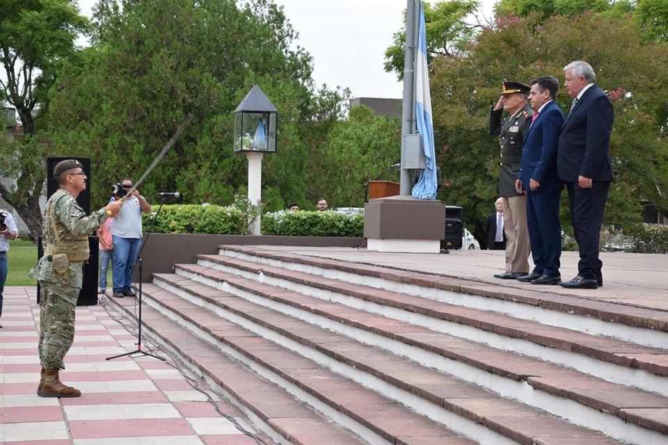 El presidente del HCD participó en los actos conmemorativos por el aniversario del nacimiento del Gral. San Martín