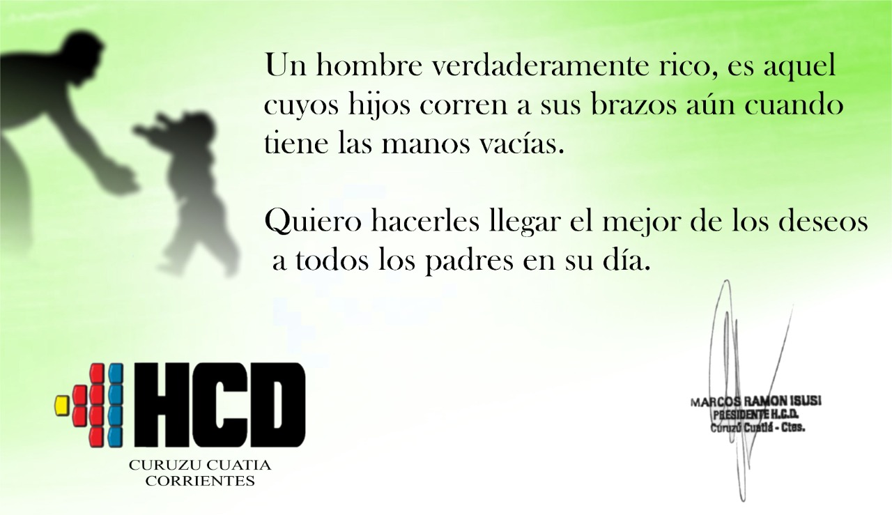 Felíz Día del Padre!!!