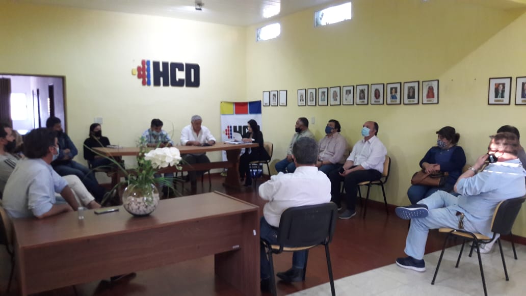 Se reunió la mesa de gestión para la construcción de la Rotonda en el acceso Oeste