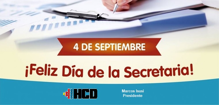 4 de Septiembre Día de la Secretaria