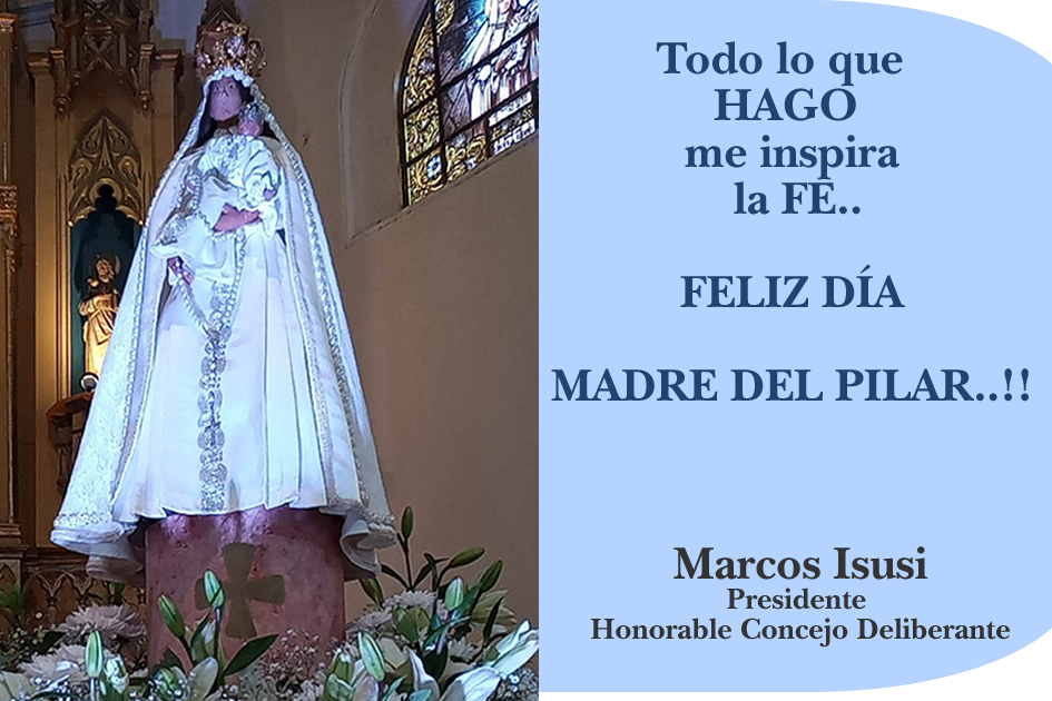 12 de Octubre Día de Nuestra Señora del Pilar de Curuzú Cuatiá