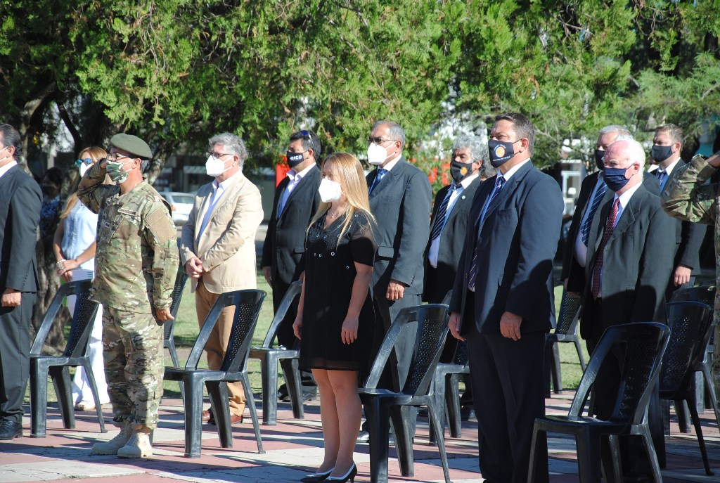 La presidente del Concejo Deliberante presidió el Acto Central por el Natalicio del General  San Martín