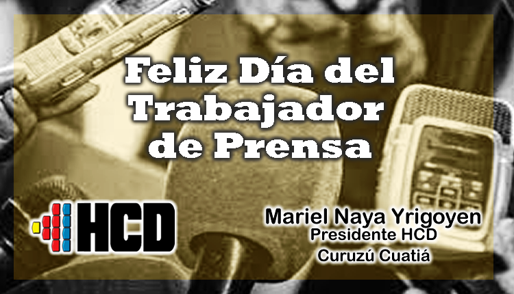 25 de Marzo Día del Trabajador de Prensa