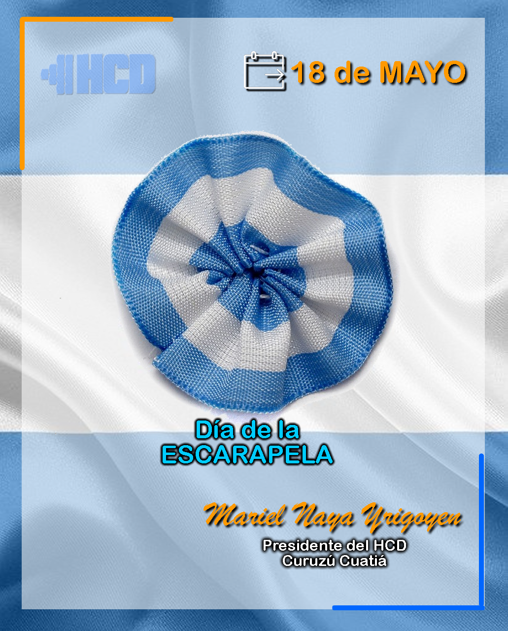 18 de Mayo: Día de la Escarapela