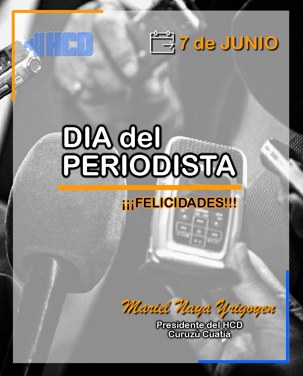 7 de junio Día del Periodista