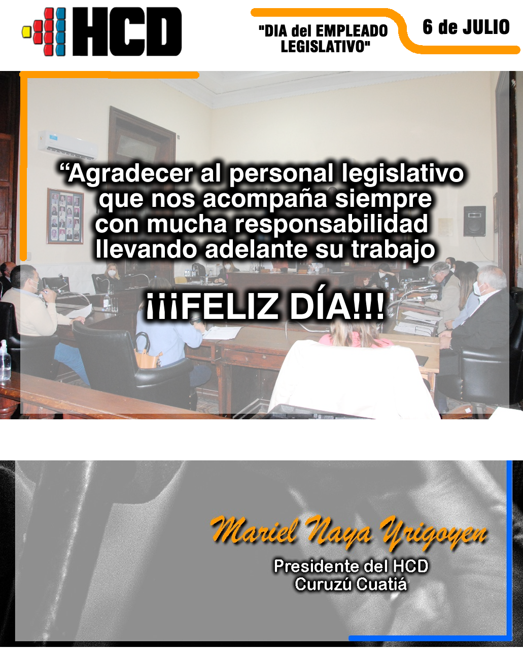 Día del Empleado Legislativo