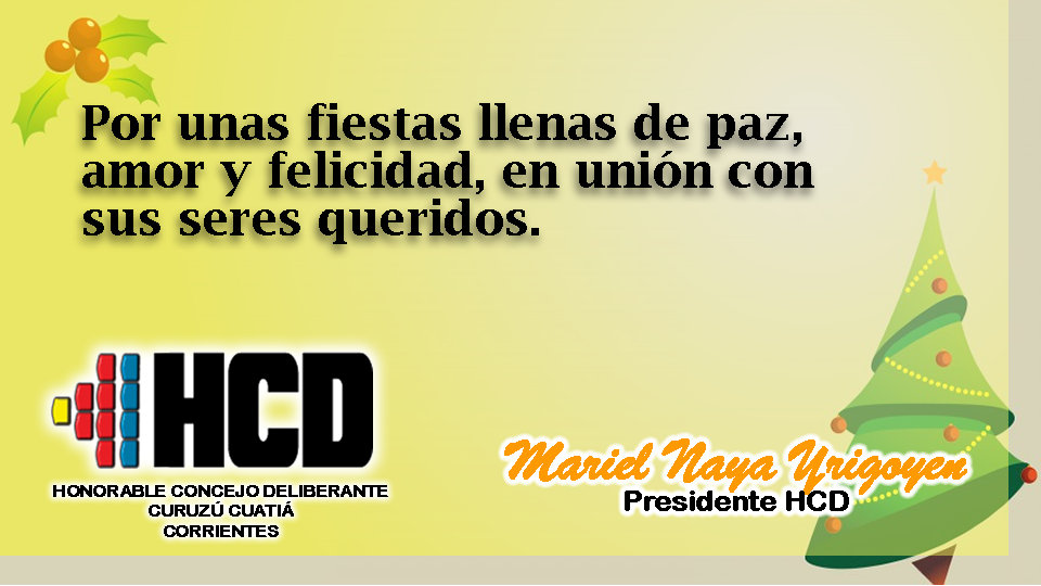 Feliz Navidad y Próspero Año Nuevo