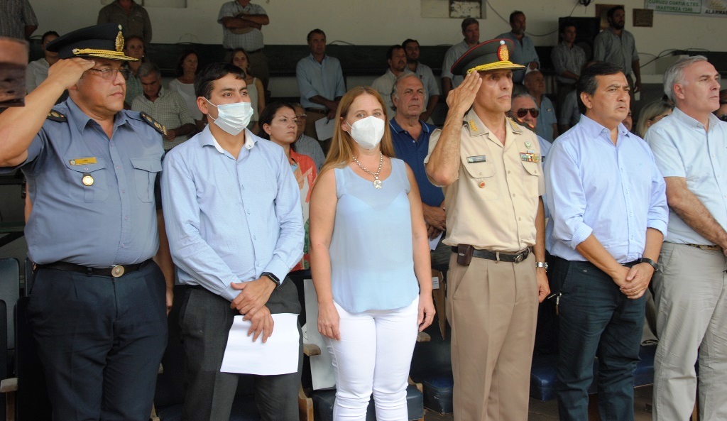 La presidente Mariel Naya Yrigoyen presente en la 54° Feria del Ternero Correntino