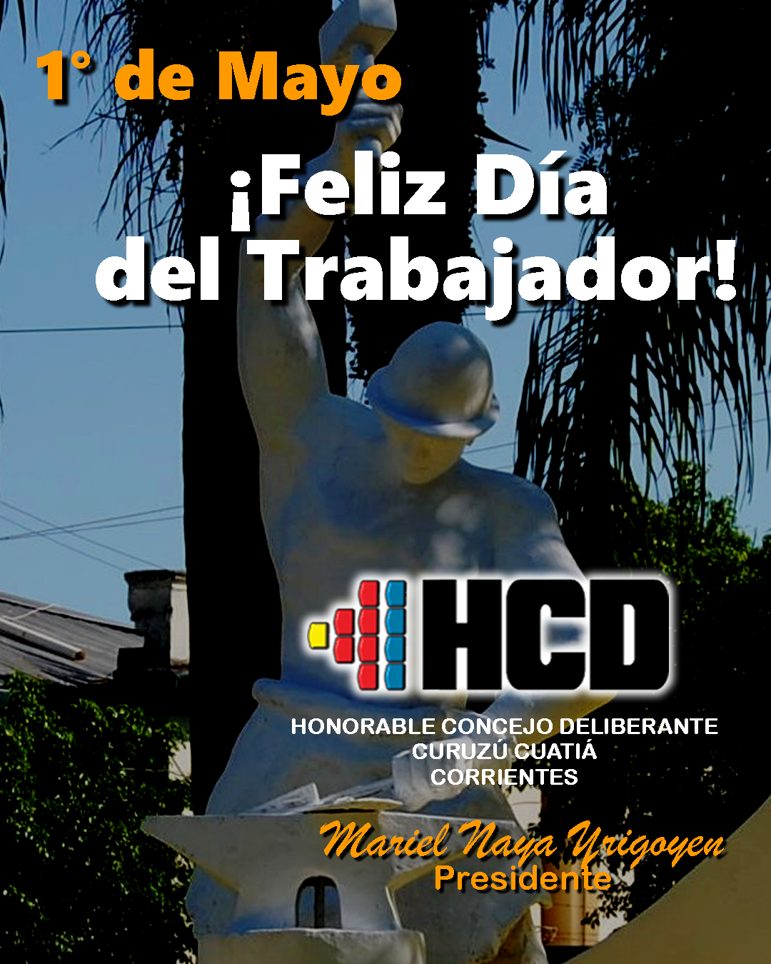 1 de mayo Día del Trabajador