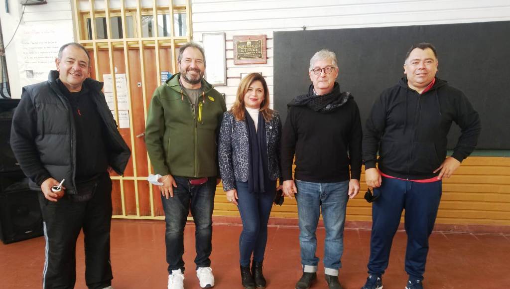 El vicepresidente 2do del HCD recibió a integrantes de las instituciones MATEI y COE MBOTA