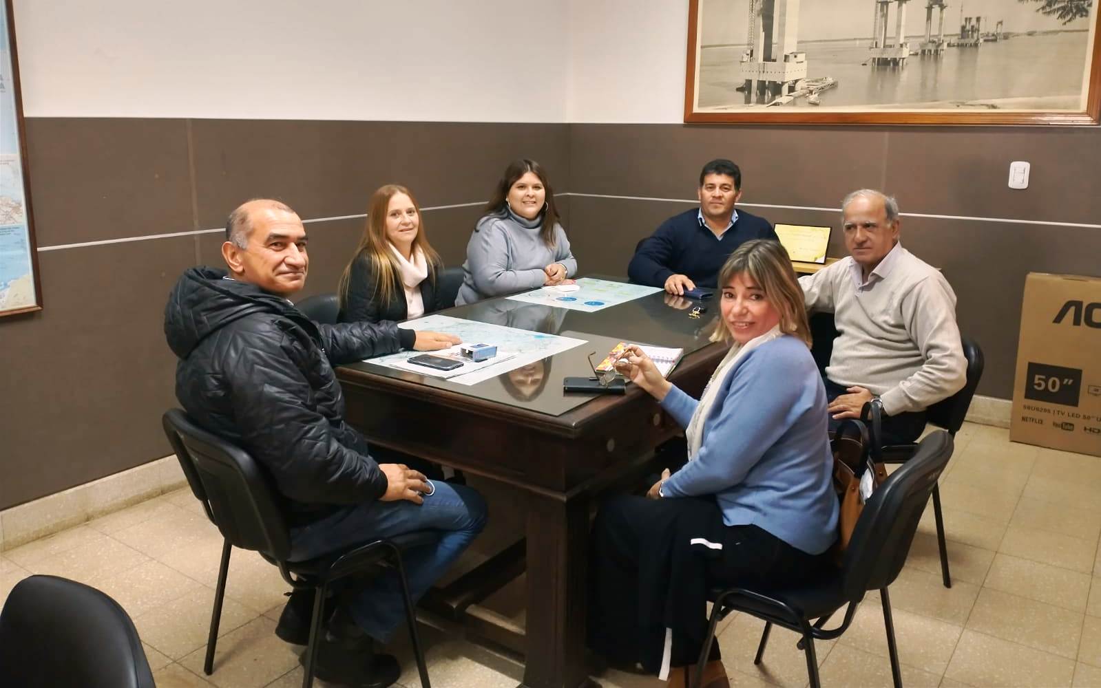 La presidente y concejales se reunieron con el Director de Vialidad Nacional en Corrientes