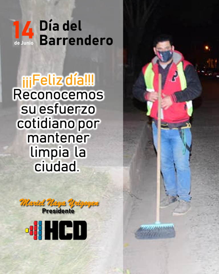 14 de junio Dia del Barrendero