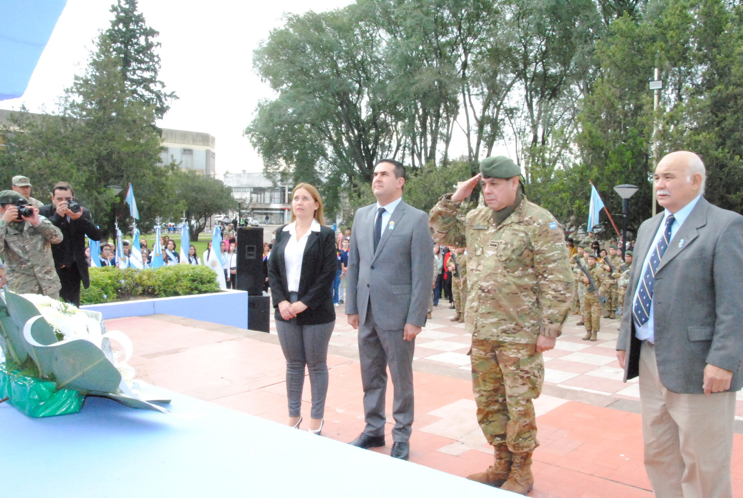 Acto central por el 172° aniversario del paso a la inmortalidad del General José de San Martín