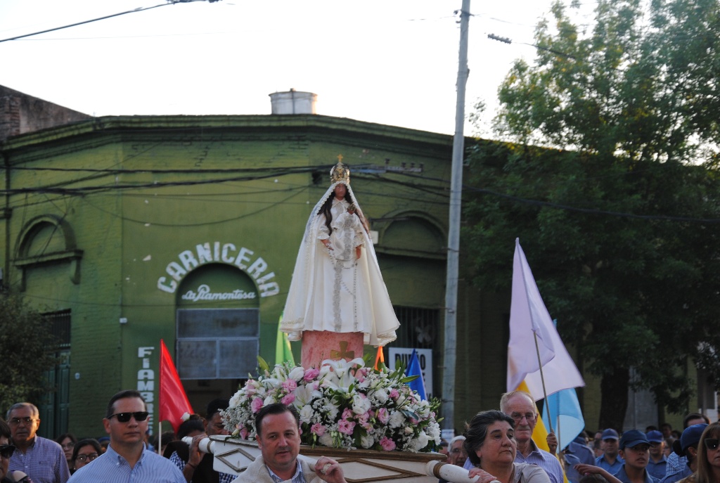 Curuzú Cuatiá veneró con devoción a Nuestra Señora del Pilar