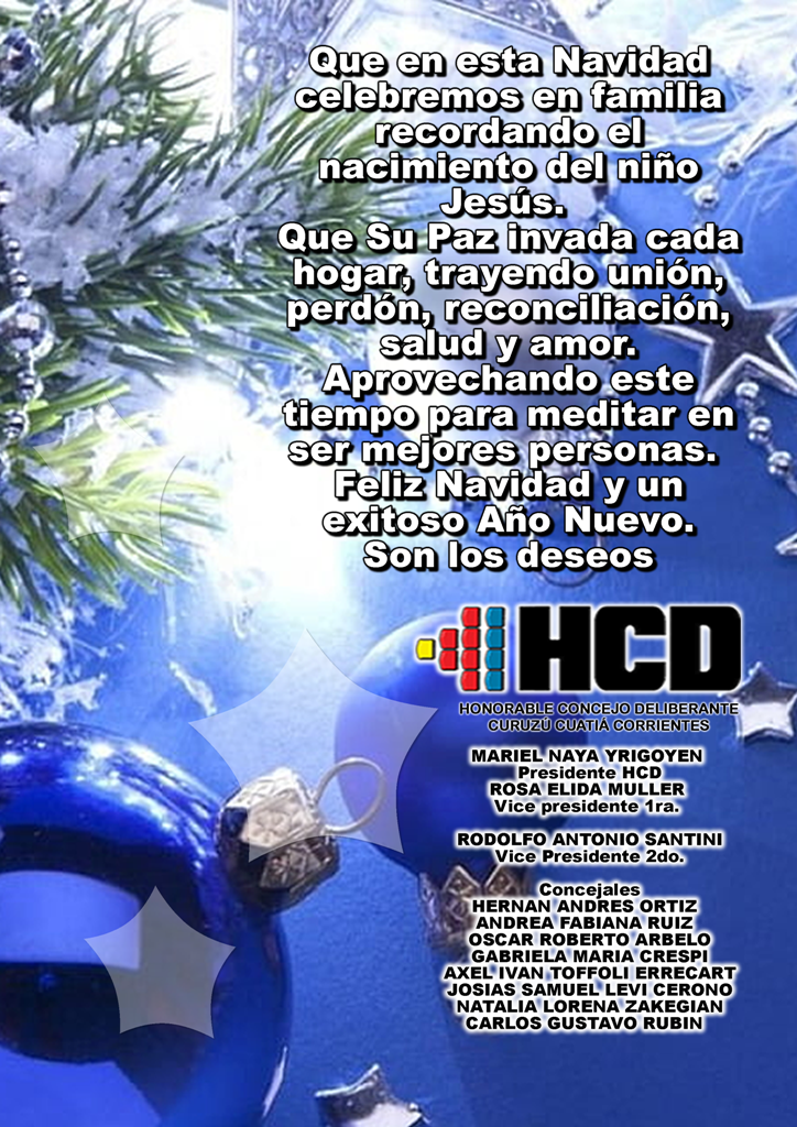 Feliz Navidad y próspero 2023