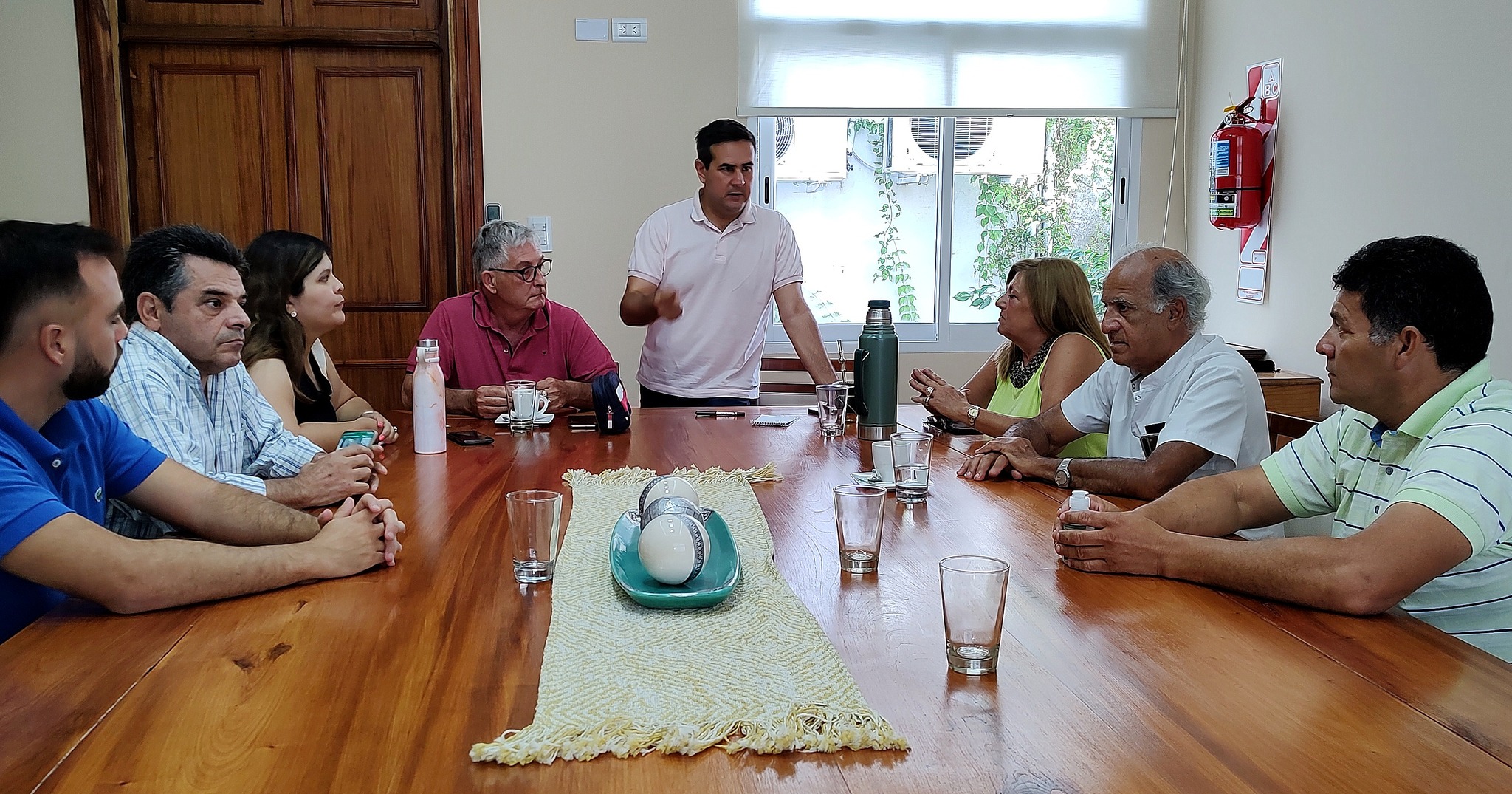 Concejales se reunieron con el Ejecutivo por el tema de las sequías