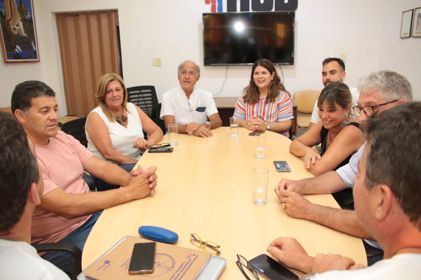 Reunión informativa con representantes de Aguas de Corrientes