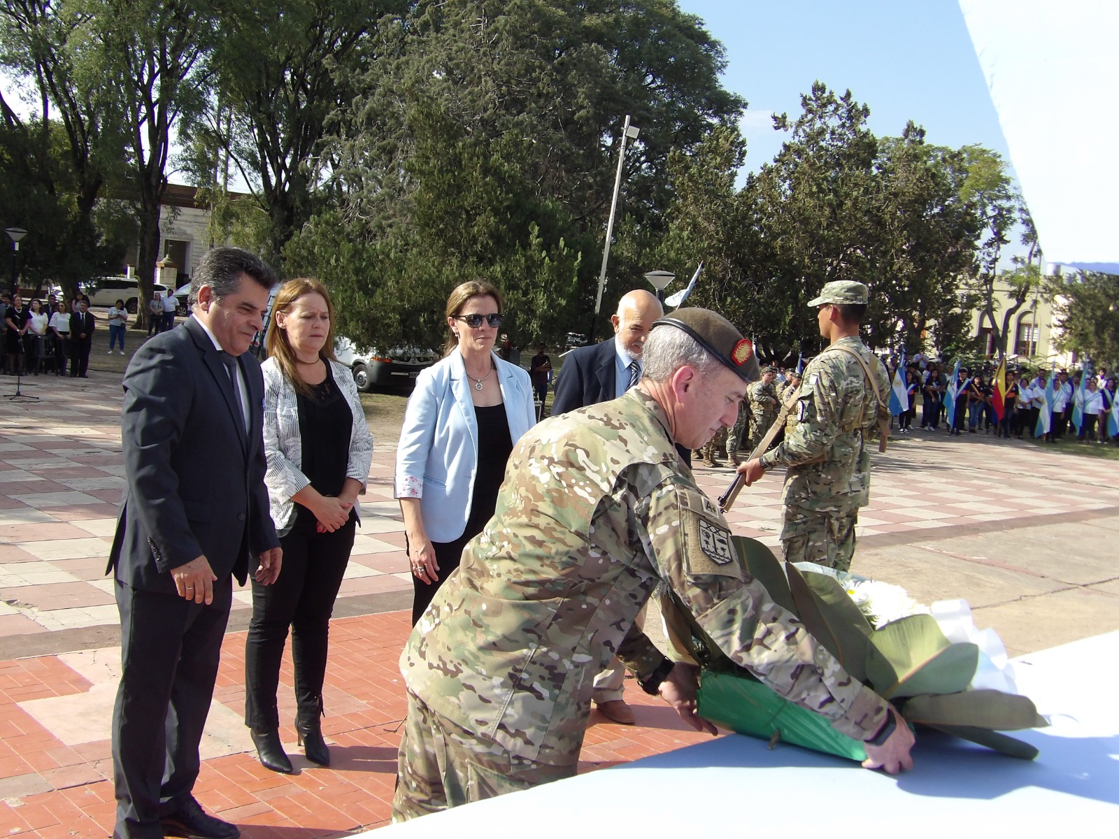 Actos en conmemoración por el 173° aniversario del paso a la inmortalidad del Gral. Don José de San Martín