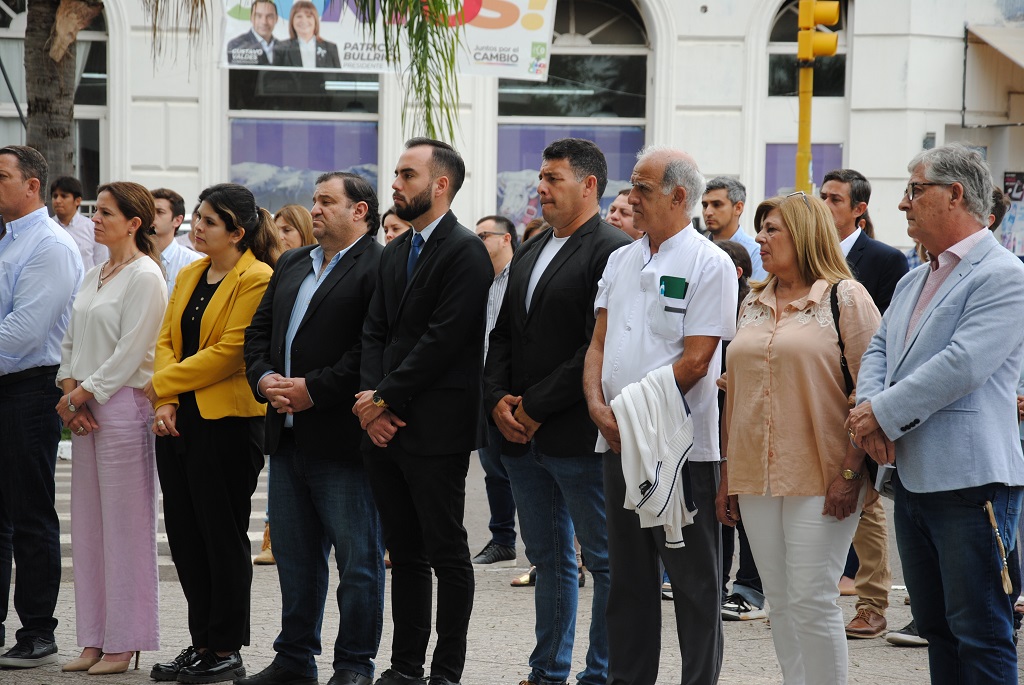 Se realizó el acto recordatorio por los 40 años de Democracia