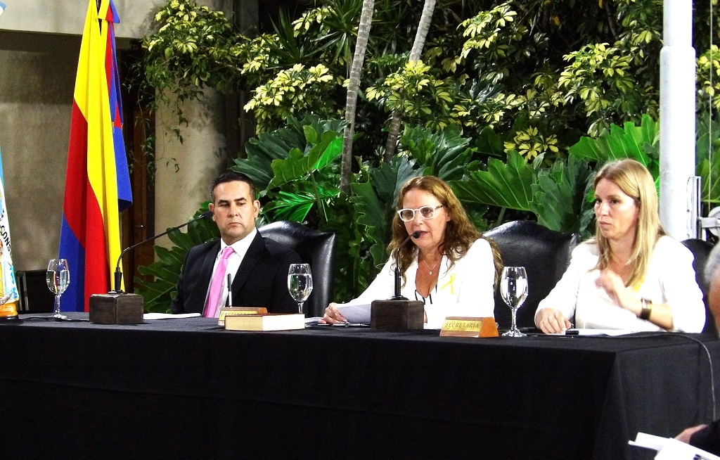 Juró como presidente del Honorable Concejo Deliberante para el período 2024 Mariel Naya Yrigoyen